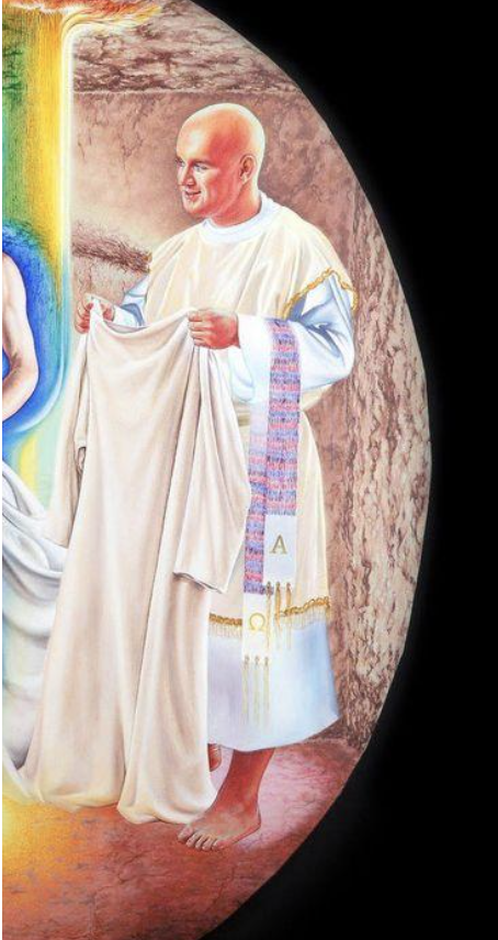 Left angel at the tomb